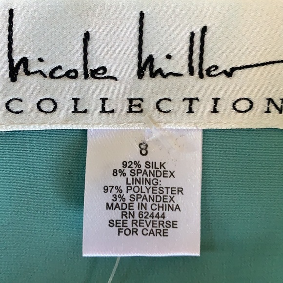 Nicole Miller silk pencil skirt - Picture 6 of 9